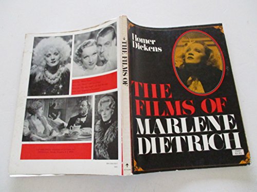 Imagen de archivo de The Films of Marlene Dietrich (Film Books) a la venta por HPB-Ruby