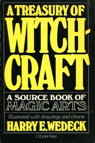 Beispielbild fr Treasury of Witchcraft: Sourcebook of Magic Arts zum Verkauf von HPB-Ruby