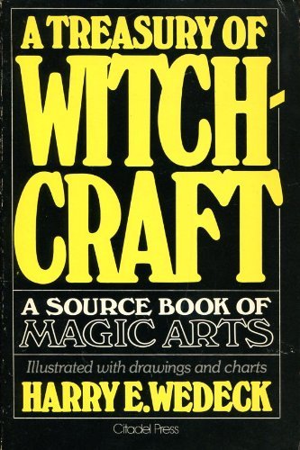 Stock image for Treasury of Witchcraft: Sourcebook of Magic Arts for sale by Bookmans