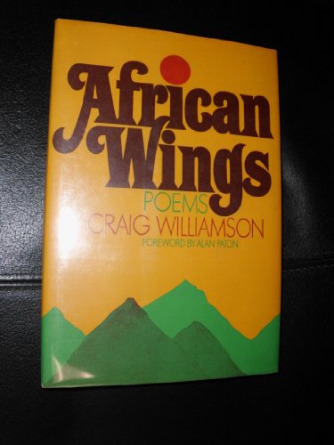 Beispielbild fr African Wings, Poems. zum Verkauf von Books End Bookshop