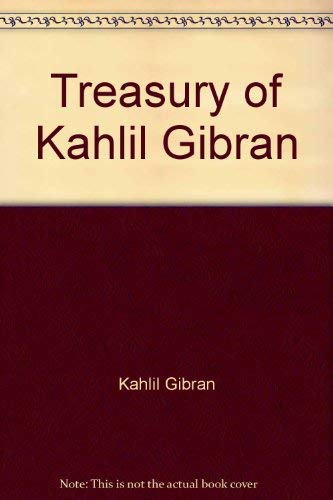 Stock image for Treasury of Kahlil Gibran for sale by HPB-Diamond