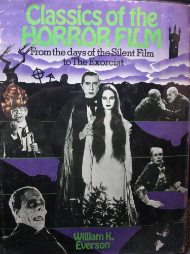 Imagen de archivo de Classics of the horror film a la venta por Front Cover Books