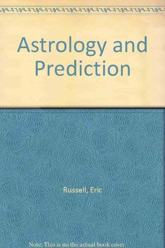 Beispielbild fr Astrology and Prediction zum Verkauf von Books From California