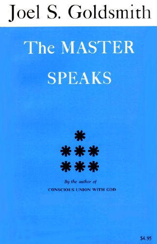 Imagen de archivo de The Master Speaks a la venta por ThriftBooks-Atlanta