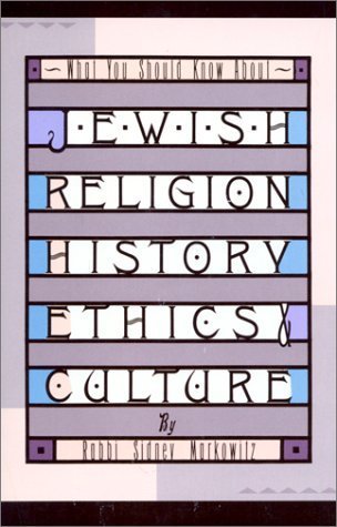 Beispielbild fr What You Should Know About Jewish Religion, History, EthicsAnd Culture zum Verkauf von Wonder Book