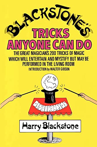 Beispielbild fr Blackstone's Tricks Anyone Can Do zum Verkauf von Wonder Book