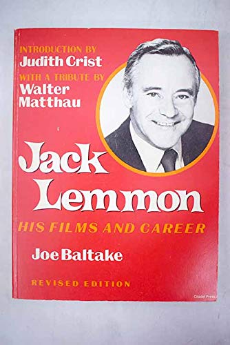 Beispielbild fr Jack Lemmon: His Films and Career zum Verkauf von WorldofBooks