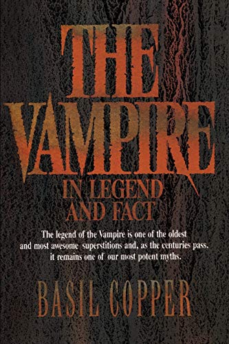 Stock image for The Vampire In Legend and Fact for sale by HPB-Ruby
