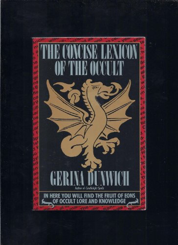 Imagen de archivo de The Concise Lexicon of the Occult a la venta por SecondSale