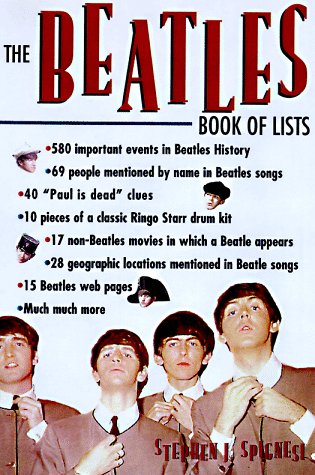 Stock image for The Beatles Book of Lists for sale by Better World Books
