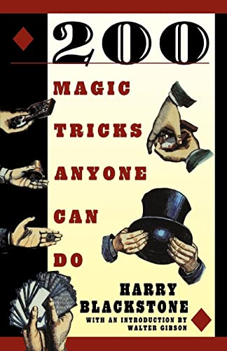 Beispielbild fr 200 Magic Tricks Anyone Can Do zum Verkauf von ThriftBooks-Atlanta