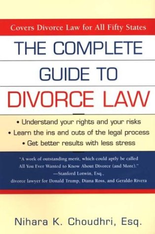 Stock image for The Complete Guide To Divorce Law for sale by Wonder Book