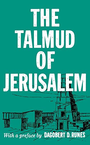 Beispielbild fr The Talmud of Jerusalem zum Verkauf von Better World Books
