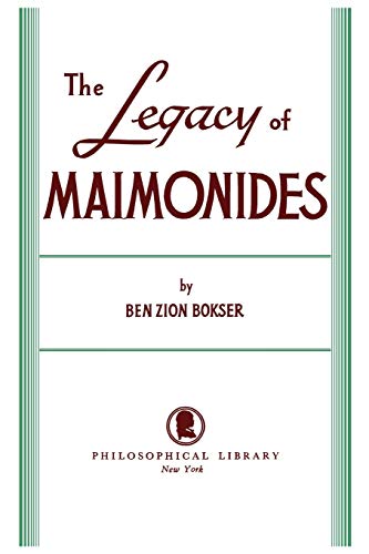 9780806530239: Legacy of Maimonides
