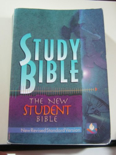Stock image for Study Bible: The New Student Bible, New Revised Standard Version for sale by Hippo Books