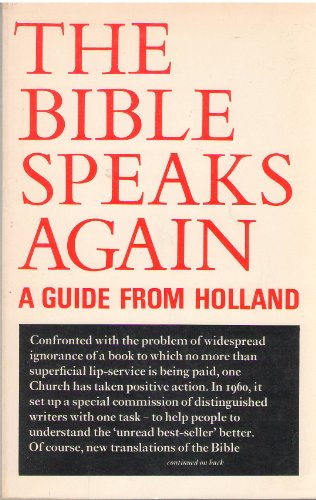 Stock image for Bible Speaks Again for sale by Better World Books