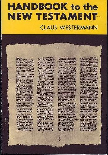 Beispielbild fr Handbook to the New Testament zum Verkauf von Redux Books