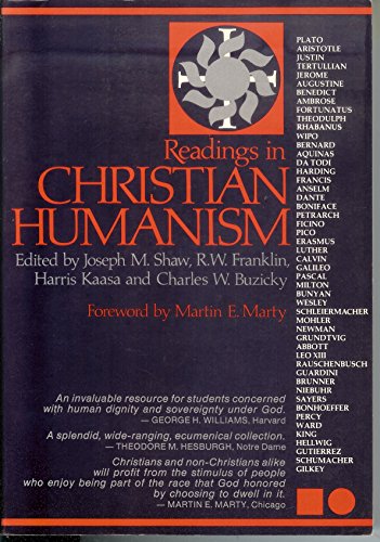 Imagen de archivo de Readings in Christian humanism a la venta por Blindpig Books