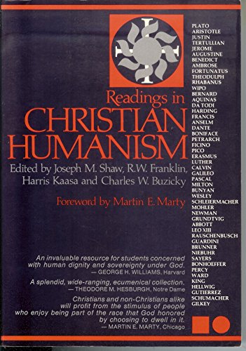 Stock image for Readings in Christian humanism for sale by Blindpig Books