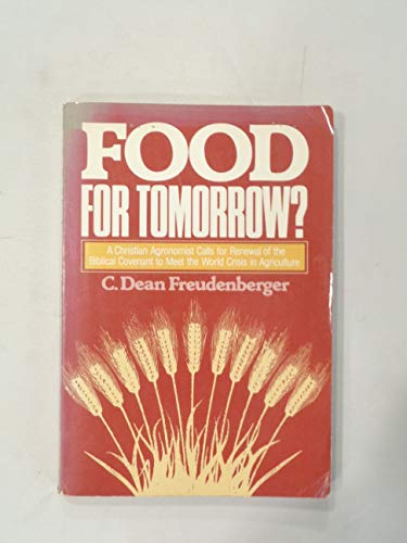 Imagen de archivo de Food for Tomorrow a la venta por Agape Love, Inc
