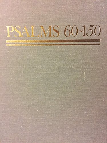 Beispielbild fr Psalms 60-150 : A Commentary zum Verkauf von Better World Books