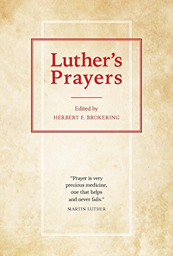 Beispielbild fr Luther's Prayers zum Verkauf von SecondSale