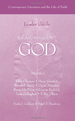 9780806639635: Listening for God: Contemporary Literature and the Life of Faith - Leader Guide: 03 (Listening for God (Paperback))