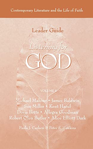 9780806645780: Listening for God Ldr Vol 4: 04 (Listening for God (Paperback))
