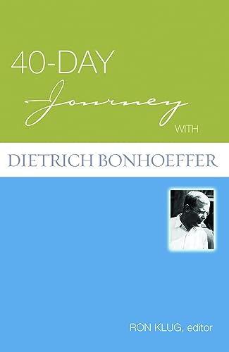 Beispielbild fr 40-Day Journey with Dietrich Bonhoeffer zum Verkauf von ThriftBooks-Atlanta