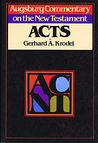 9780806688848: Acnt Acts (Augsburg Commentary on the New Testament)