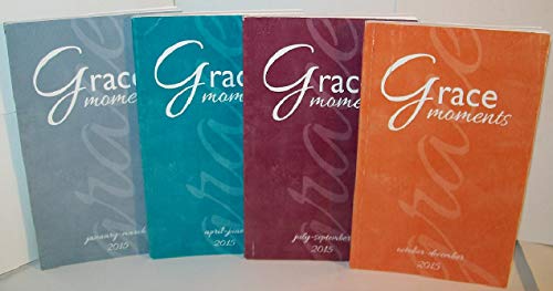 Beispielbild fr Grace Moments Daily Devotions - January thru December 2015 - 4 Paperbacks zum Verkauf von Books From California