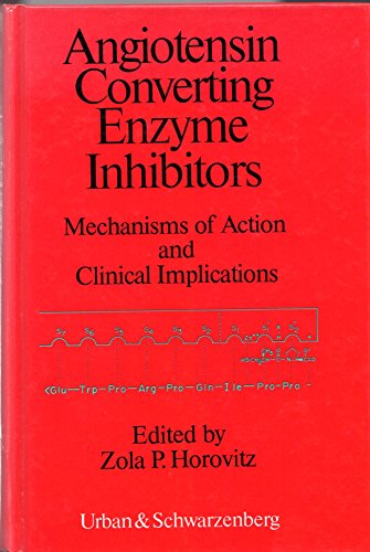 Imagen de archivo de Angiotensin converting enzyme inhibitors: Mechanisms of action and clinical implications a la venta por mountain