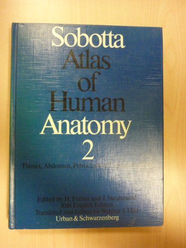 Imagen de archivo de Sobotta Atlas of Human Anatomy (v. 2) a la venta por HPB-Red