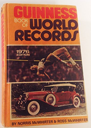 Imagen de archivo de Guinness Book of World Records 1976 a la venta por ThriftBooks-Atlanta