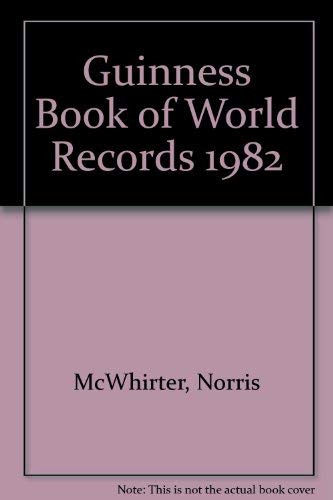 9780806902258: Guinness Book of World Records 1982