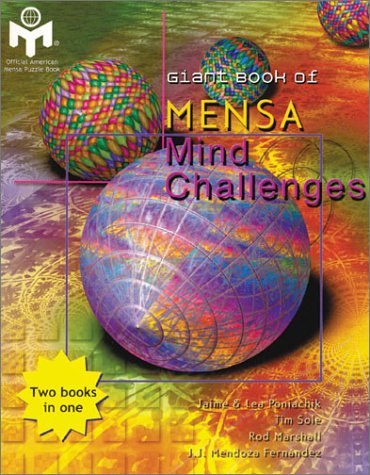 Beispielbild fr Giant Book of Mensa Mind Challenges zum Verkauf von HPB Inc.