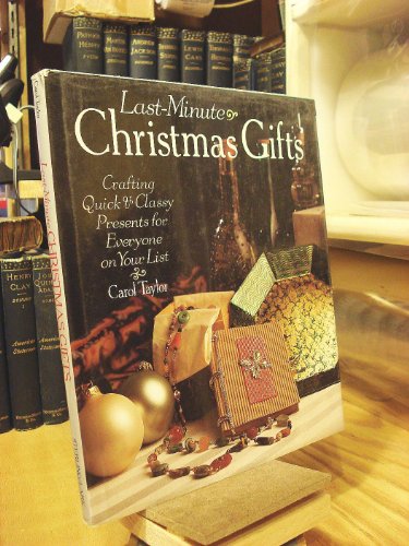 Last-Minute Christmas Gifts: Crafting Quick & Classy Presents for Everyone on Your List