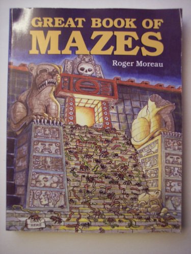 Imagen de archivo de Great Book of Mazes a la venta por SecondSale