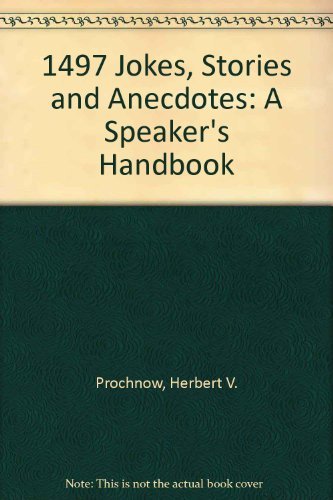 9780806962603: 1497 Jokes, Stories and Anecdotes: A Speaker's Handbook