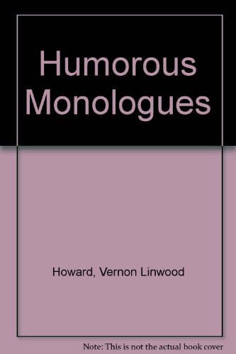 Stock image for Humorous Monologues, for sale by ThriftBooks-Dallas