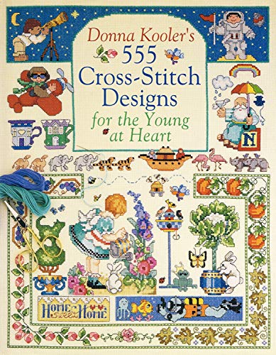Beispielbild fr Donna Kooler's 555 Cross-Stitch Designs for the Young at Heart zum Verkauf von WorldofBooks