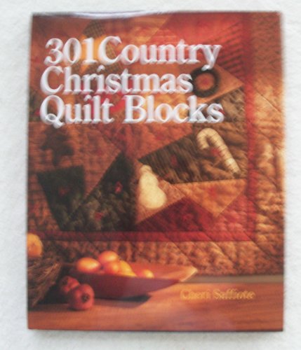 Beispielbild fr 301 Country Christmas Quilt Blocks zum Verkauf von SecondSale