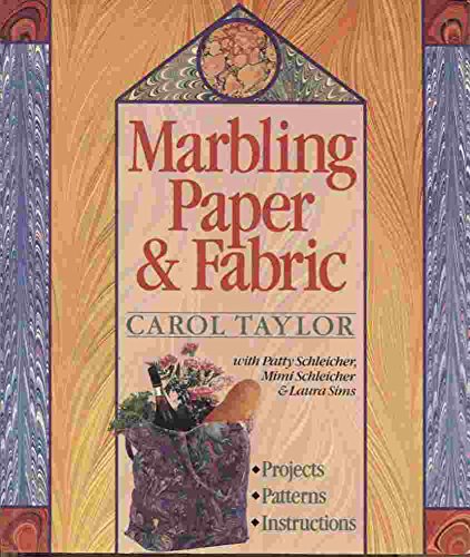 Imagen de archivo de Marbling Paper & Fabric a la venta por Once Upon A Time Books