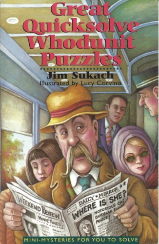 Stock image for Great Quicksolve Whodunit Puzzles for sale by Wonder Book