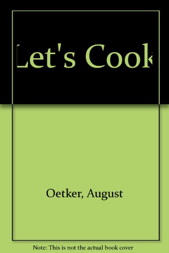 Imagen de archivo de Let's Cook a la venta por Better World Books