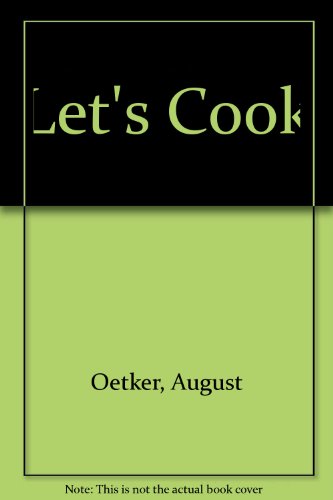 Stock image for Let's Cook for sale by Better World Books