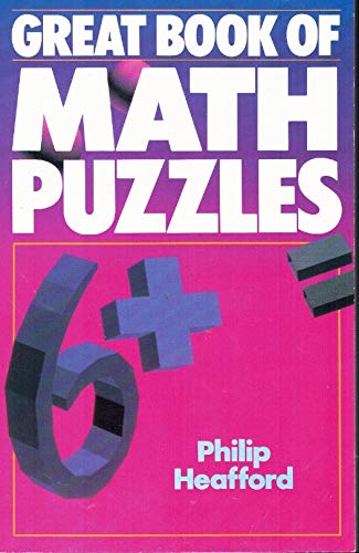 Beispielbild fr Great Book of Math Puzzles zum Verkauf von Wonder Book