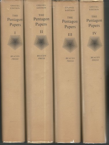 Imagen de archivo de The Pentagon Papers: The Defense Department History of United States Decision Making on Vietnam. The Senator Gravel Edition (4 Volume Set) a la venta por Front Cover Books