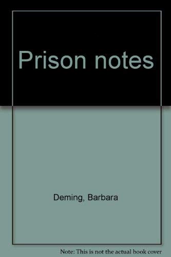 Prison notes (9780807005514) by Barbara Deming
