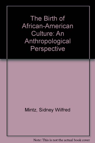 Stock image for The Birth of African-American Culture : An Anthropological Perspective for sale by Better World Books